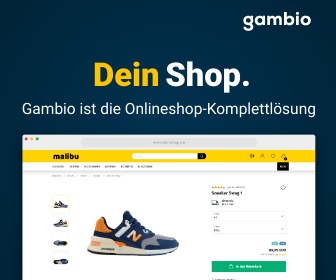Einen Gambio Shop eröffnen